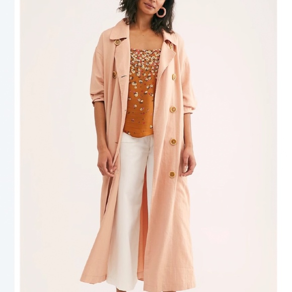 Free People Jackets & Blazers - Free People Sweet Melody Trench Coat